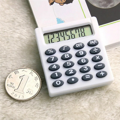 Boutique Stationery Small Square Personalized Mini Creative Calculator Candy Color School Office Electronics αριθμομηχανή 8 ψηφίων