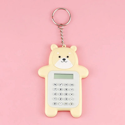 Animacinių filmų kišeninis mini skaičiuotuvas Rankinis kišeninis monetų baterijos Skaičiuoklė Nešiotis priedai Calculadoras Mokyklos biuro skaičiuoklė