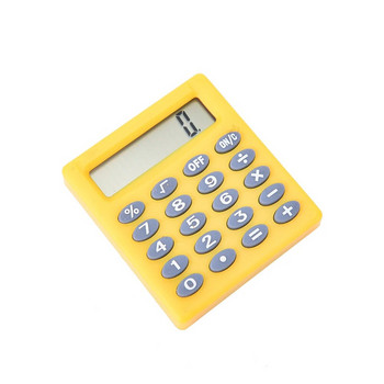 Нов студентски мини електронен калкулатор Candy Color Calculate Офис канцеларски материали Подарък монетна батерия 1 БР