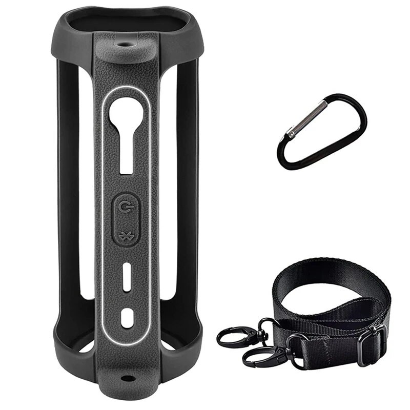 Za JBL Flip 6 bežični Bluetooth zvučnik, kućište, poklopac, torba za pohranu zvuka s remenom za rame, karabinerom, putna torba za pohranu
