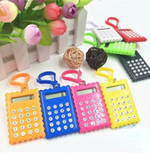 Új diák mini elektronikus számológép Candy Color irodai kellékek Szuper kicsi, hordozható, aranyos tudományos számológép