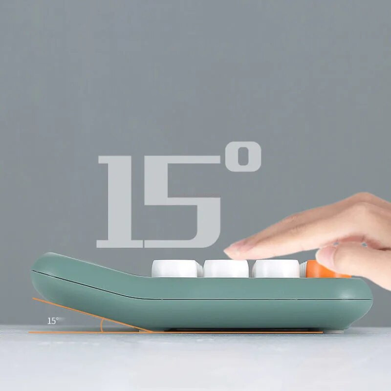 Boutique kirjatarvete väike ruutkalkulaator isikupärastatud suur LCD-ekraan päikeseenergia kontorikalkulaator kooli kahekordne kaasaskantav