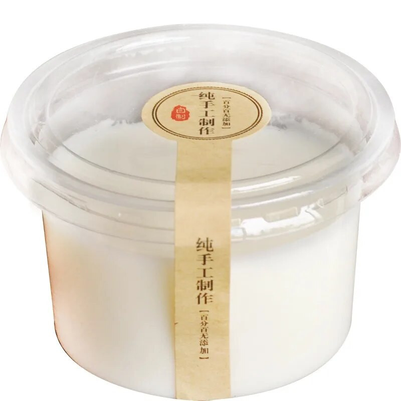 Ledų stiklainių dėžutės serviravimo dubenys, desertų dubenys, vienkartinis vakarėlių plastikas, skaidrūs pudingo puodeliai, 100 vnt., 300 ml