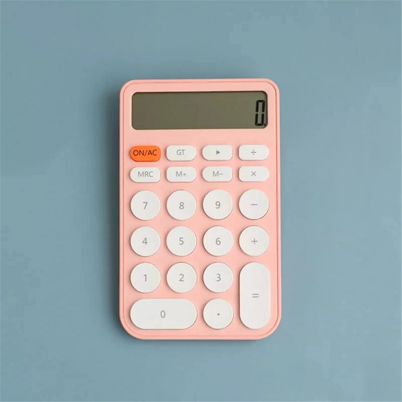 Jednostavan ručni kalkulator u boji slatkiša Studentski pomoćnik u učenju Kalkulator Računovodstvo Posebno žensko mini prijenosno računalo