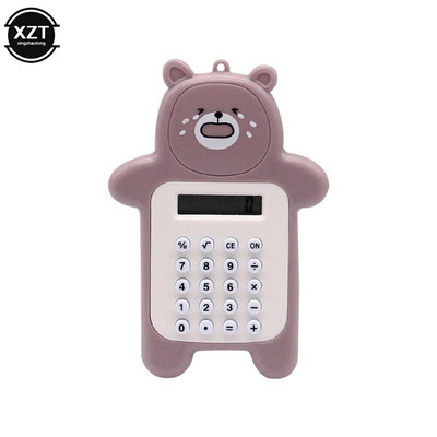 Prijenosni Kawaii mini kalkulator, džepna veličina, zaslon s 8 znamenki, crtani mini, ultratanki gumb, slatki kalkulator, školski pribor