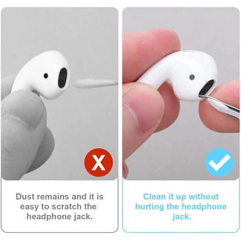 Κιτ καθαρισμού ακουστικών Bluetooth για Airpods Pro 1 2 3 Θήκη για ακουστικά Εργαλεία καθαρισμού στυλό για Samsung Xiaomi Airdots Huawei