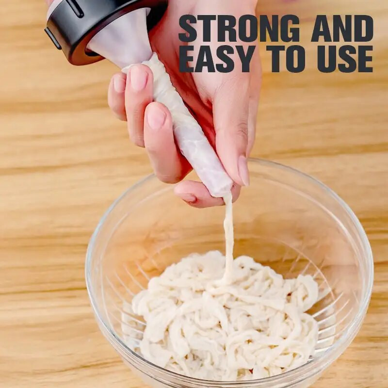 virtuves piederumi Manuālie desu gaļas pildītāji Mašīna desu gaļas pildījuma pildīšanai Ar roku darbināma desu mašīna Piltuves uzgalis