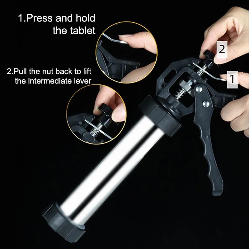 Ručni punjač za kobasice Stroj za punjenje mesa za kobasice Alat za domaće domaće kobasice Ručni strojevi za kobasice Mlaznica za lijevak