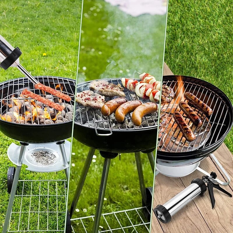 Ručni punjač za kobasice Stroj za punjenje mesa za kobasice Alat za domaće domaće kobasice Ručni strojevi za kobasice Mlaznica za lijevak