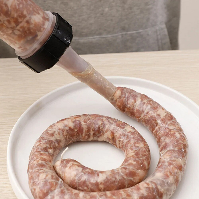 Rankinis dešrų įdaru aparatas Naminis dešros įdaru dešros švirkštas dešros įdaru įtaisai Rankiniai mėsos purkštuko įrankiai