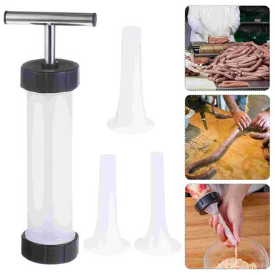 Sausage Enema Machine Tube Filler Household Stuffer Home Plastic Meat Stuffing Maker