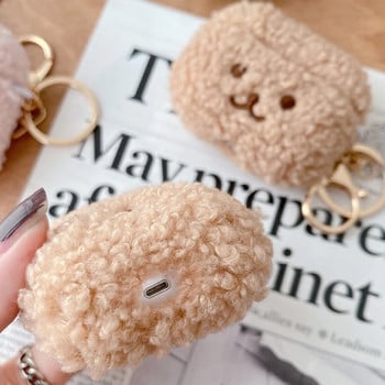 Χαριτωμένη θήκη ακουστικών Fluffy Bear για Apple Airpods 3 1 Pro 2 USB C Κάλυμμα Lovely Fur Cover For Airpods pro2 3 θήκη για airpod 3 pro