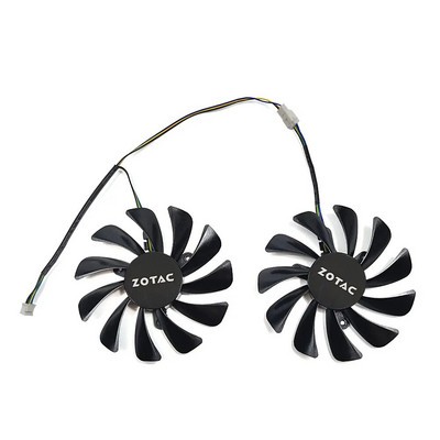 NAUJAS 95MM 4PIN GAA8S2U GTX 1080TI AMP GPU ventiliatorius, skirtas ZOTAC GTX 1070 1070TI 1080 1080TI AMP Edition vaizdo plokštės aušinimo ventiliatoriui