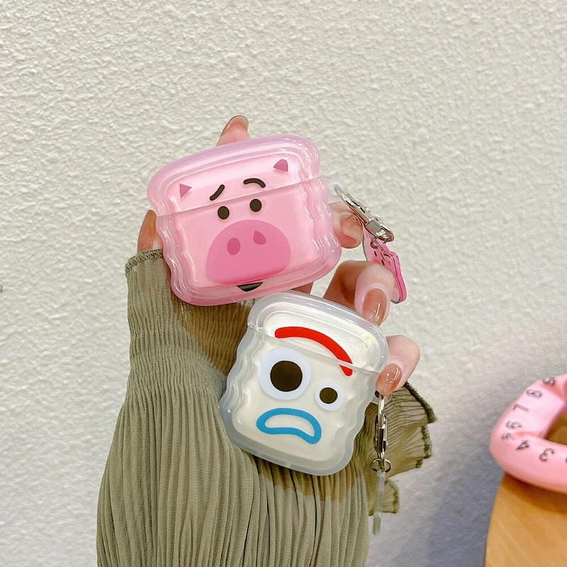 Θήκη 3D Cartoon για Apple AirPods 1 2 3 3η θήκη για AirPods Pro 2η θήκη Θήκη ακουστικών Αξεσουάρ Προστατευτική θήκη ακουστικών