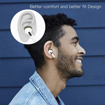 Νέο AirPod Pro 2 Ear Tips Pads Καλύμματα δέρματος Προστατευτική θήκη σιλικόνης για αξεσουάρ ασύρματων ακουστικών Bluetooth AirPods Pro 2