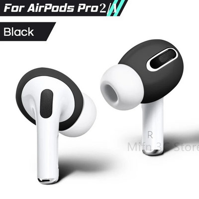 Nauji „AirPod Pro 2“ ausų antgaliai, pagalvėlės, odos dangteliai, silikoniniai apsauginiai dėklai, skirti „AirPods Pro 2“ belaidžių „Bluetooth“ ausinių priedams