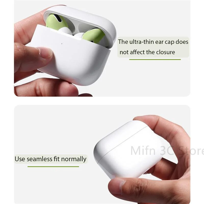 Nauji „AirPod Pro 2“ ausų antgaliai, pagalvėlės, odos dangteliai, silikoniniai apsauginiai dėklai, skirti „AirPods Pro 2“ belaidžių „Bluetooth“ ausinių priedams
