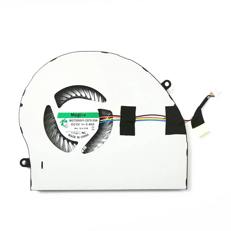 Ventilator nou de răcire a procesorului și ventilator GPU pentru Dell Alienware 17 R4 17 R5 P31E MG75090V1-C060-S9A MG75090V1-C070-S9A 0V613M 0K2PK