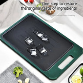 Kahepoolne multifunktsionaalne sulatuslõikelaud Sulatusalus Nõudepesumasinas pestav suur sulatusplaat koos tilgaaluse komplektiga mitte