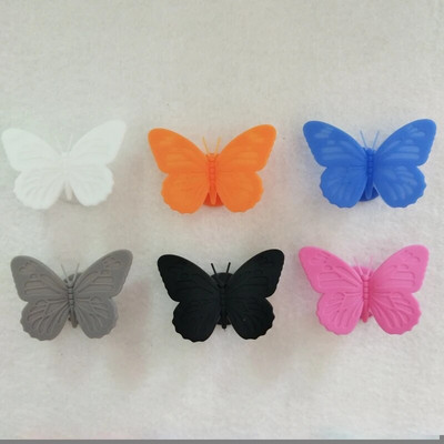 6/12/18db Borospohár jelölő Borbűvek Poharak Azonosító Marker Poharak Poharak Markerek Szilikon Üveg Nyelv alakú Poharak címke