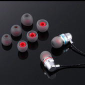 4,0 mm (L ms) silikoninės ausų pagalvėlės, skirtos į ausis įdedamams ausinėms Silikoniniai ausinių antgaliai / ausų rankovė Ausinių priedai