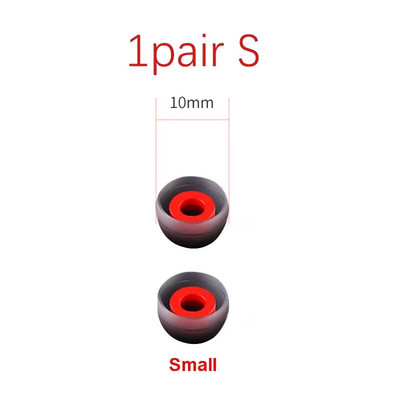 4,0 mm (L ms) silikoninės ausų pagalvėlės, skirtos į ausis įdedamams ausinėms Silikoniniai ausinių antgaliai / ausų rankovė Ausinių priedai