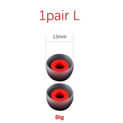 4,0 mm (L ms) silikoninės ausų pagalvėlės, skirtos į ausis įdedamams ausinėms Silikoniniai ausinių antgaliai / ausų rankovė Ausinių priedai