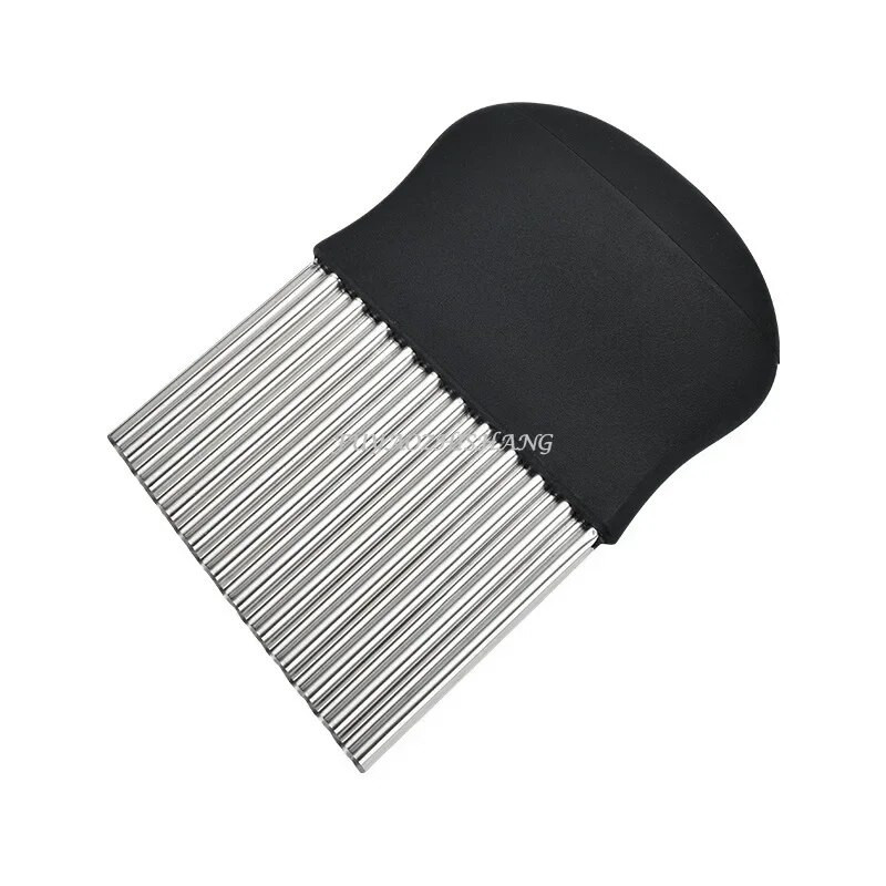 Κόφτης μαχαιριών κουζίνας από ανοξείδωτο χάλυβα Κόφτης ζύμης λαχανικών φρούτων, κυματιστός, κόφτης μαχαιριών για τηγανιτές πατάτες Gadget