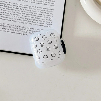 Cute Cartoon Wave Lovers Cover for Apple Airpods Pro 2nd Fashion Smile Heart Θήκες προστασίας ακουστικών για Airpods 1 2 3 Μπρελόκ