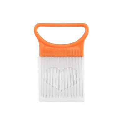 Rozsdamentes acél hagyma tű villa zöldség gyümölcs szeletelő paradicsom vágó hagyma vágó tartó Konyhai kiegészítők Konyhai kütyük