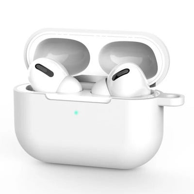 Silikono dėklas Airpods Pro Dėklas AirPods Belaidėms Bluetooth ausinėms įkroviklio dėklas, skirtas AirPods Pro