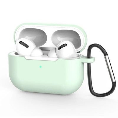 Silikono dėklas Airpods Pro Dėklas AirPods Belaidėms Bluetooth ausinėms įkroviklio dėklas, skirtas AirPods Pro