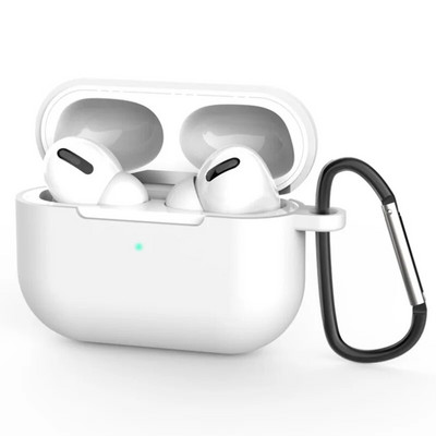 Silikono dėklas Airpods Pro Dėklas AirPods Belaidėms Bluetooth ausinėms įkroviklio dėklas, skirtas AirPods Pro
