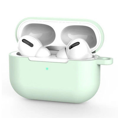 Silikono dėklas Airpods Pro Dėklas AirPods Belaidėms Bluetooth ausinėms įkroviklio dėklas, skirtas AirPods Pro