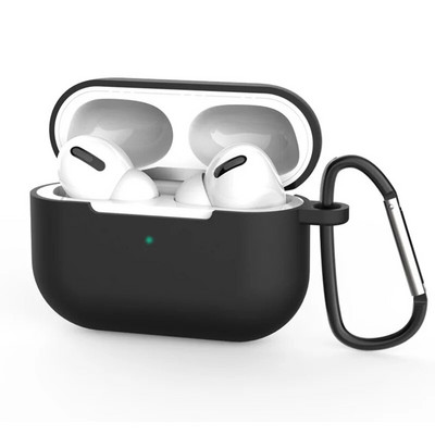 Silikono dėklas Airpods Pro Dėklas AirPods Belaidėms Bluetooth ausinėms įkroviklio dėklas, skirtas AirPods Pro