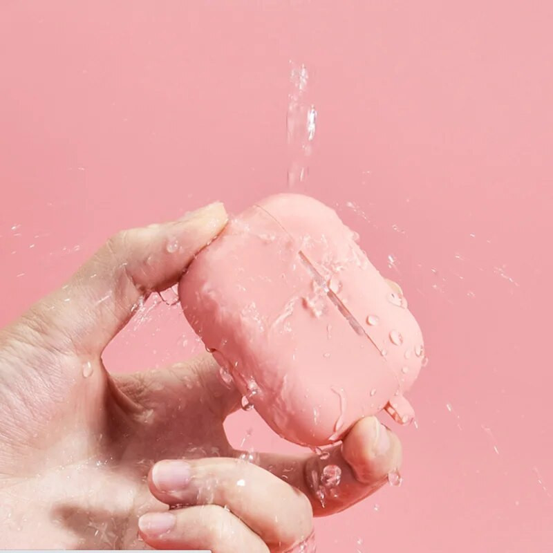 Silikono dėklas Airpods Pro Dėklas AirPods Belaidėms Bluetooth ausinėms įkroviklio dėklas, skirtas AirPods Pro