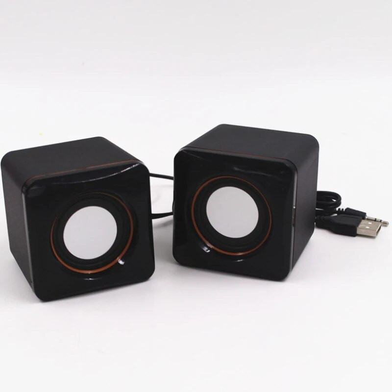 1 perechi Mini difuzor pentru computer Difuzoare cu fir USB Difuzor surround cu sunet stereo universal pentru PC, laptop, notebook