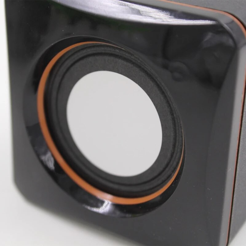 1 perechi Mini difuzor pentru computer Difuzoare cu fir USB Difuzor surround cu sunet stereo universal pentru PC, laptop, notebook