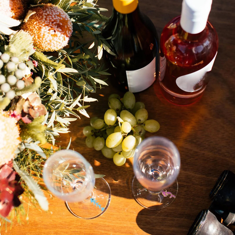 Privjesci Markeri Oznake Prstenovi za piće Dekori Identifikatori Marker Identifikacija privjesaka za zabavu Party Čaše Naljepnica za piće Drška koktela