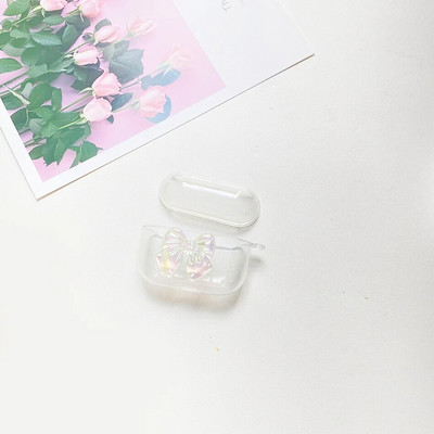Mielas su grandinėle dangtelis Apple AirPods 1 2 3 dėklas Prabangus drugelis raktų pakabukas Ausinių dėklas, skirtas AirPods PRO dėklo dėžutės airpods 3
