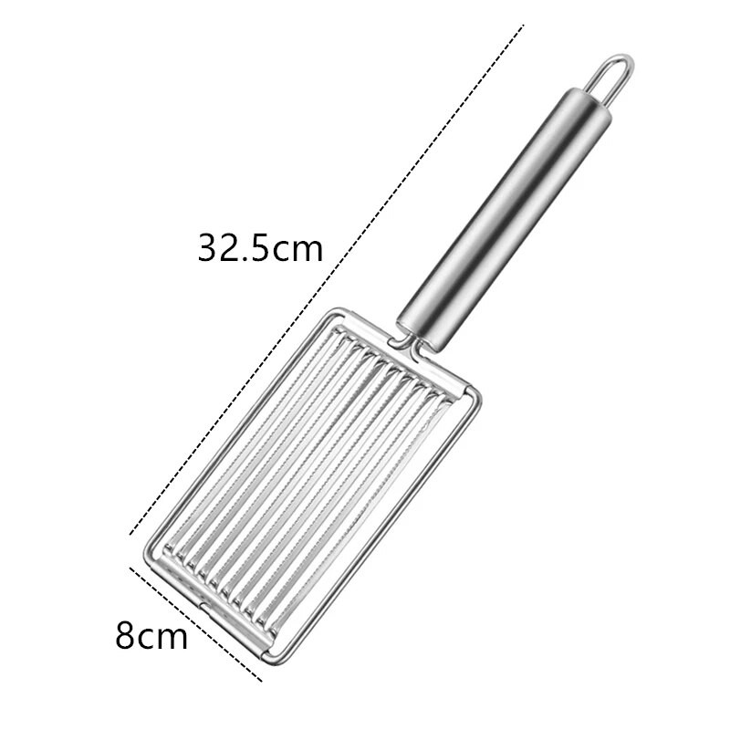 Kreatív paradicsomszeletelő rozsdamentes acél növényi sonkavágó kézi gyümölcs Kiwi konyhai robotgépek Eszközök Új konyhai kiegészítők