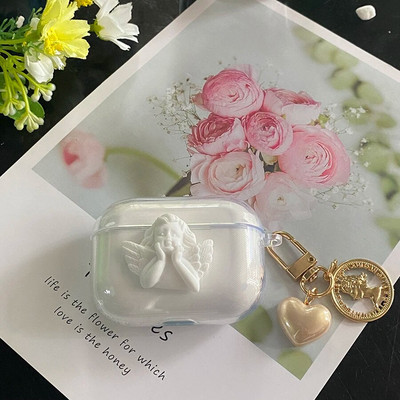 laimingas animacinių filmų dėklas, skirtas airpods 2 dėklai cute airpods pro 2 dėklas airpod 3 silikoninis skaidrus ausinių dangtelis Fundas air pods pro2 dėklas