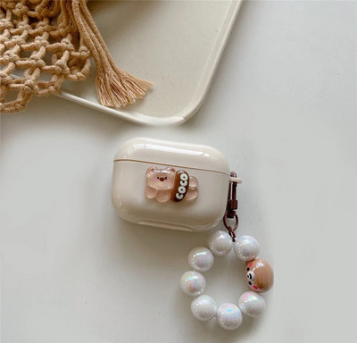 fundas for airpods Pro 2 dėklas mielas meilės grandinėlė Ausinių dėklai airpods 2 / air pods 3 silikoniniai auskarai Cover air pods pro 2