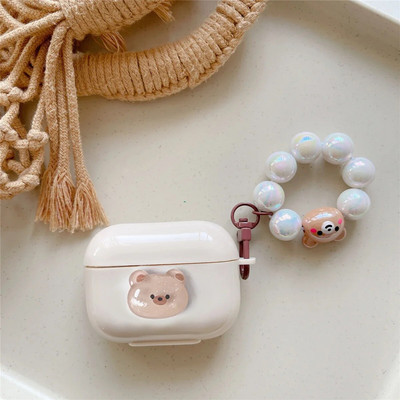 fundas for airpods Pro 2 dėklas mielas meilės grandinėlė Ausinių dėklai airpods 2 / air pods 3 silikoniniai auskarai Cover air pods pro 2
