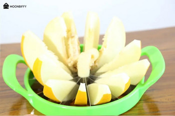 1 τεμ. Κόφτης καρπούζι από ανοξείδωτο ατσάλι μεγάλου μεγέθους κομμένο σε φέτες καρπούζι Πεπόνι κοπής Διαχωριστής φρούτων Είδη κουζίνας