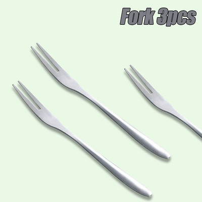 3 komada set žlica za kuglice dinje, set oblika noža, 3 u 1 žlica za voće od nehrđajućeg čelika, set alata za rezbarenje voća, rezač lubenice