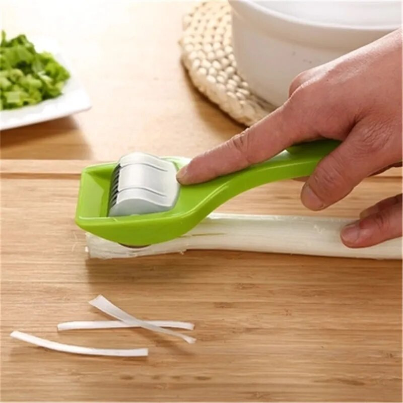 Blade rohelise sibula viilutaja, küüslaugu koriandri lõikur, köögiviljade küpsetamine, praktilised tööriistad, köögitarvikud, vidinad