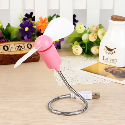 Mini serpentine USB ventiliatorius, ilgas 30 cm didelis vėjas, nešiojamas lankstus stalinis nešiojamasis kompiuteris Serpentine USB mažas ventiliatorius