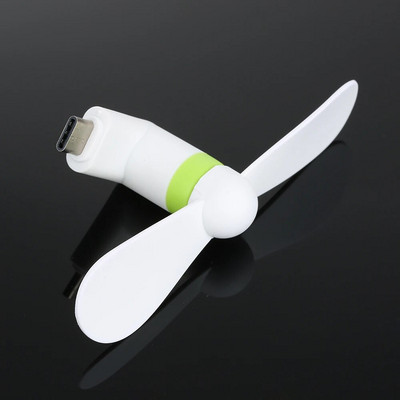 1 τεμ. Φορητό Mini USB ανεμιστήρα κινητού τηλεφώνου Cooler Creative Phone Fan Type C For Samsung For Xiaomi For Iphone Accessories