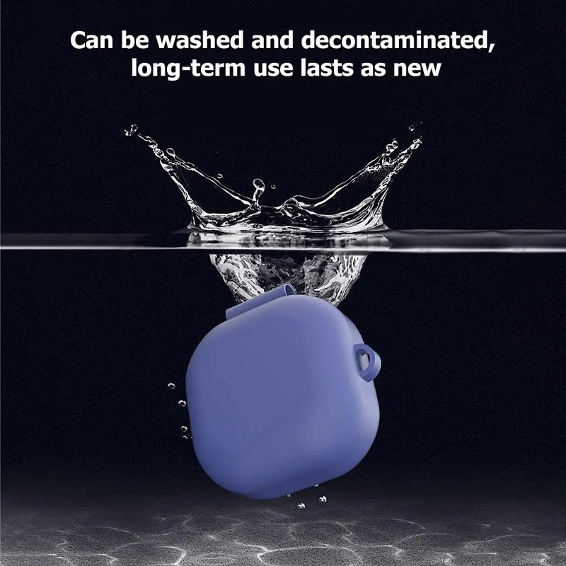 Szilikon fülhallgató tok Samsung Galaxy Buds 2 Pro FE Funda Galaxy Buds Live védőtok Samsung Buzz 2 Bud2 Pro Coverhez